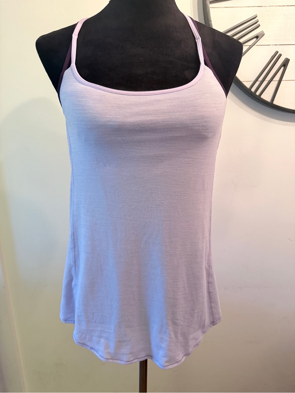 lululemon athletica Light Lavender Double-Strap Cami Tank